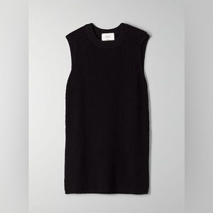 Aritzia Wilfred Palmier Sleeveless sweater, size XXS